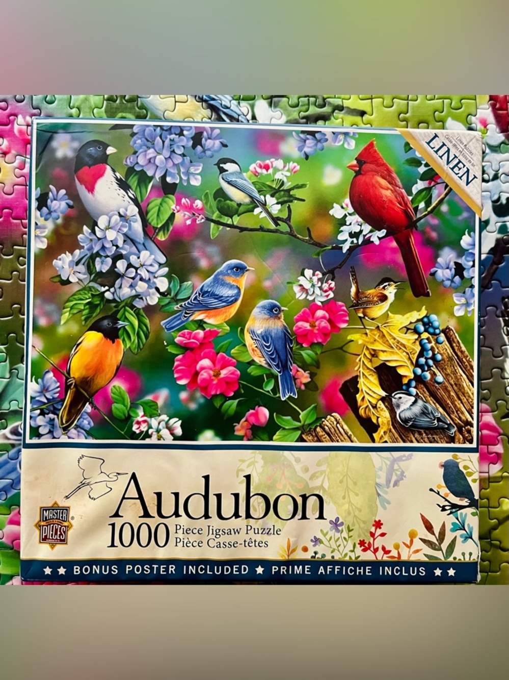 Audubon bird puzzle